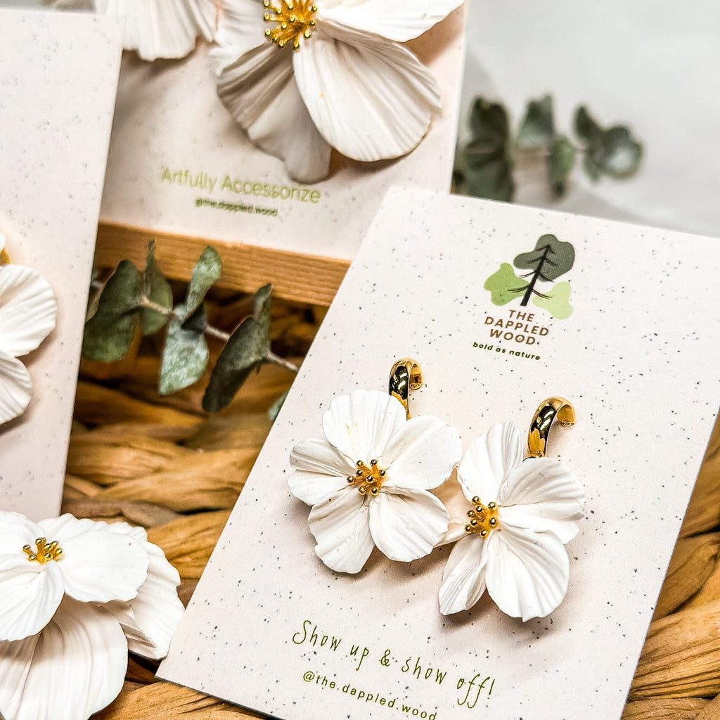 Florita - Handmade Mini Flower Earrings